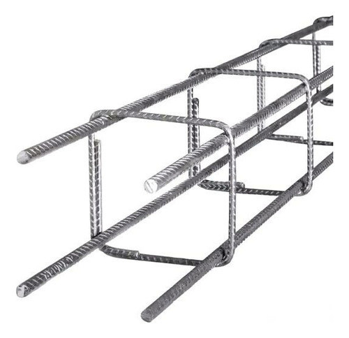 Viga De Construcción 10x20, Hierro 8 Mm, Estribos Cada 25 Cm 0