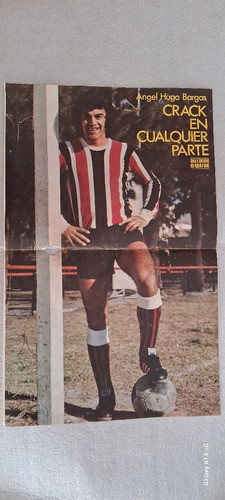 Póster Angel Hugo Bargas De Chacarita Año 1972 0