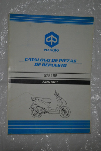 Catalogo Piezas Repuestos 578165 Piaggio Nrg Mc2 Allsales 0