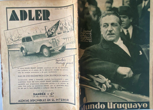 Mundo Uruguayo N° 1000 Selección Celeste Vs. Argentina 1938 0