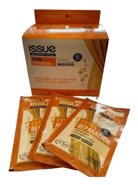 Tratamiento Capilar Issue Extra Reparacion Caja X 12 Sachet 0