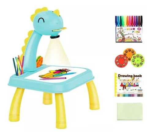 Mesa De Dibujo Con Proyector Led  Música Y Accesorios 0