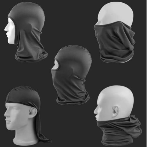 Unisex Outdoor Cycling Lycra Protección Uv Balaclava Mascari 1
