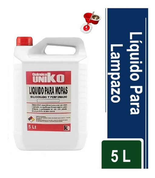 Liquido Para Lampazo Uniko Perfumado Siliconado Por 5 Litros 0