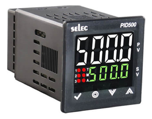 Control De Temp Pid500u-on-off  4dig  4-20ma O Ssr Ramp/mese 0