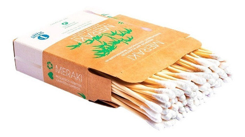 Hisopos Biodegradables De Bambú Meraki - 3 Unidades 1