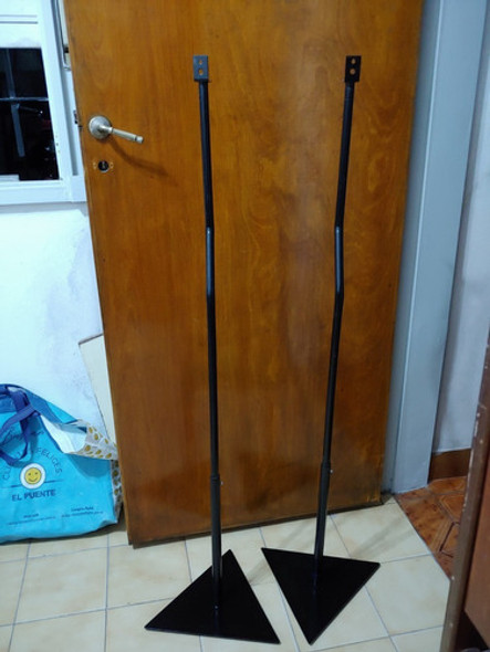 Par De Soportes De Pie Verticales 110cm Diversos Usos 0