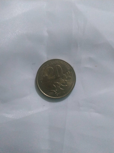 Moneda De Grecia 20 Dracmas Año 2000 1