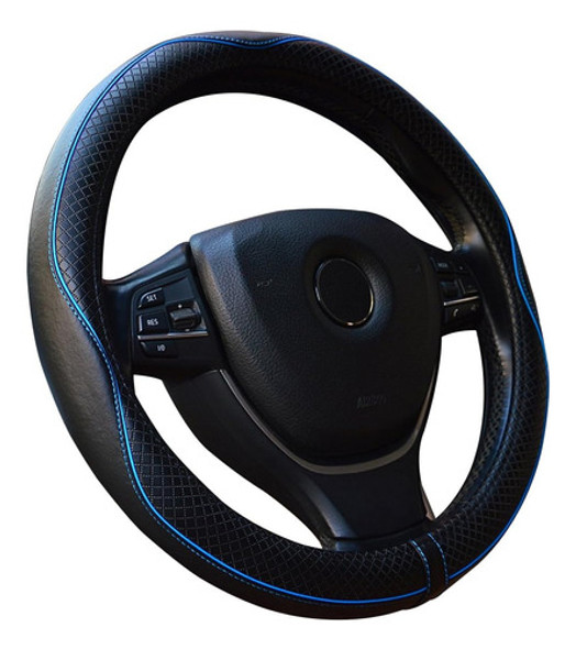 Cubierta Cuero Volante Muy Suave Cómoda Universal 15 Pulgada 0