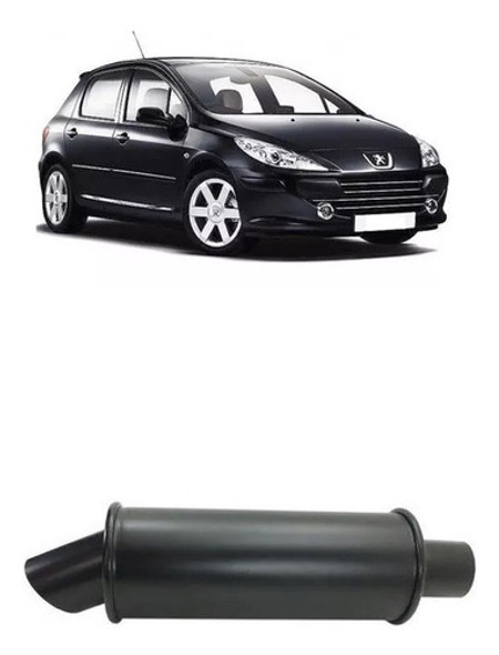 Abafador Escapamento Esportivo Turbinho Peugeot 307 0 Abafador Escapamento Esportivo Turbinho Peugeot 307 0