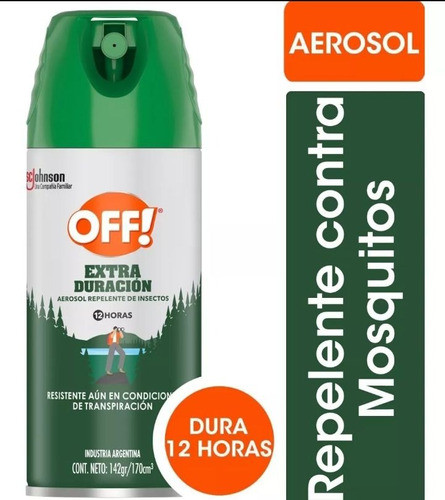 Repelente Off Extra Duración X 3u 1