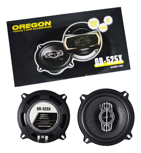 Parlantes Oregon 50 Watts 4 Vias Para Renault Master Zuk 0