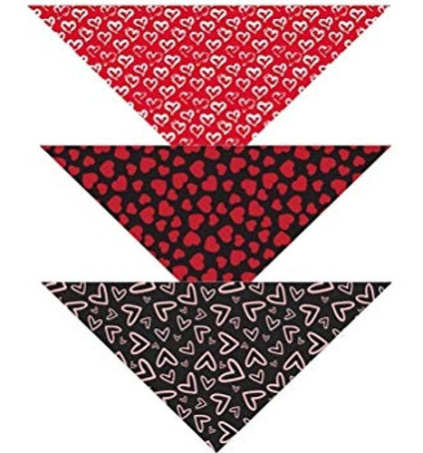 Cachorro Nativo Del Dia De San Valentin Perro Bandana | Pa 0