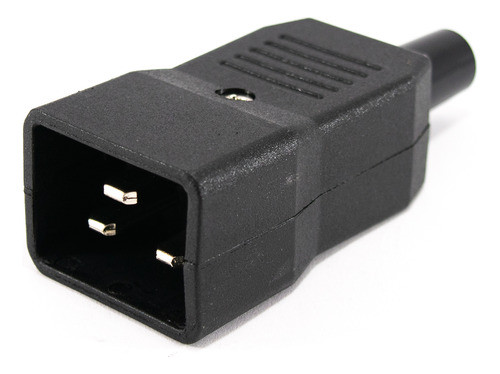 4 Conectores Ficha Ups 16a C20 Macho Para Cable Calidad 0