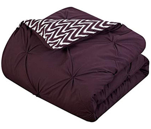 Chic Home Juego De Ropa De 4 Piezas Con Cobertor Reversible 1