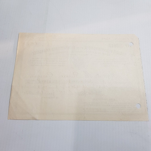 Antiguo Bono Buenos Ayres Francés 1930 Soc Filant Mag 59882 1