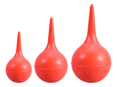 3pcs Seringas De Orelha Bulbos De Orelha Lavagem De Borracha 1