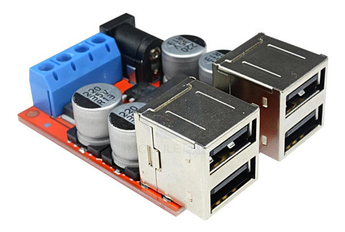 Modulo Carga 8a Dc Dc 4 Puertos Usb 0