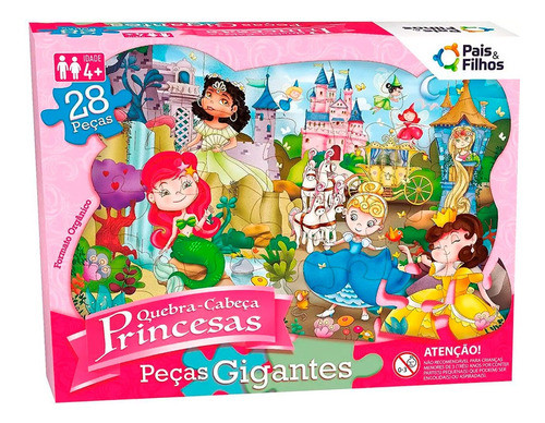 Puzzle De Princesas 28 Piezas - Vamos A Jugar 0