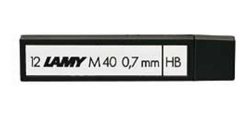 Grafite Lamy M40 0,7mm Hb - Pacote Com 12 Grafites 0