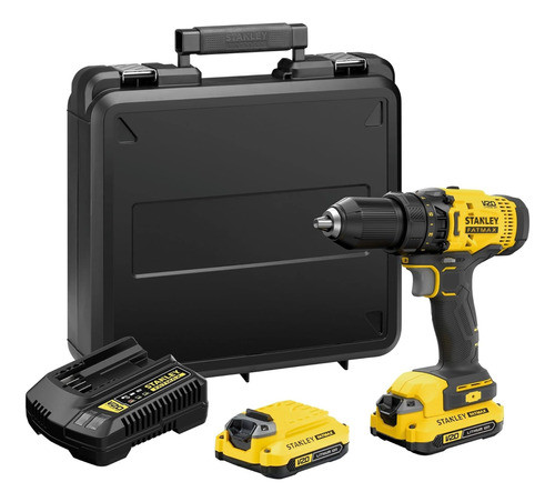 Parafusadeira/furadeira Ion Litio 20v (scd700c2k-br) Stanley 0