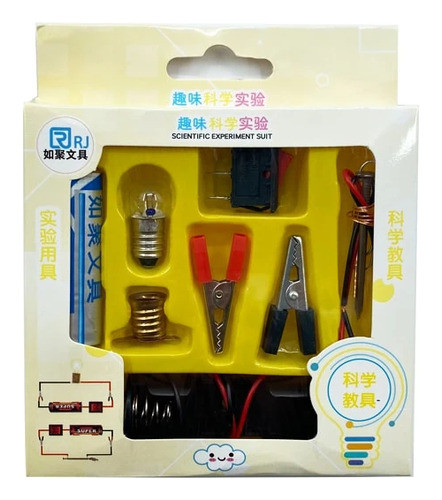 Set Kit De Ciencia Para Proyecto Eléctrico 8pcs Ltf Shop 0