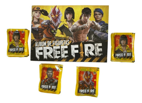 Album Free Fire + 200 Sobres 0 Album Free Fire + 200 Sobres 0