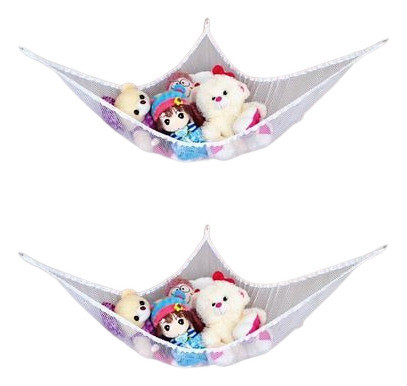 Hamaca De Juguete 2pcs Peluches Colgando Organizador Neto Ni 1
