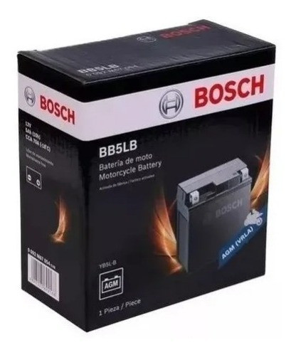 Bateria Bosch Bb5-lb Yb5-lb Bosch Due Zb Blitz Keller 110 Jm 1