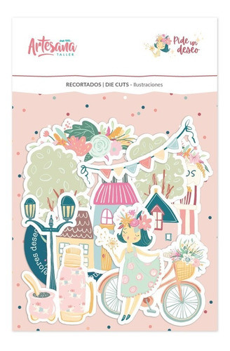 Artesana Taller-pide Un Deseo-die Cuts-ilustraciones Recorta 0