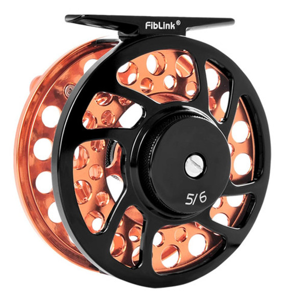 Fiblink Bobina Pesca Agua Salada Aluminio (7/8 Wt, Naranja) 0 Fiblink Bobina Pesca Agua Salada Aluminio (7/8 Wt, Naranja) 0