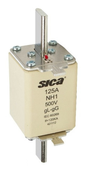 Fusible Nh Tamaño 1 125a Sica 0