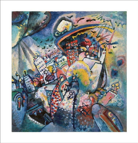 Lamina Fine Art Moscu Kandinsky 60x62 Cm Myc Arte 0