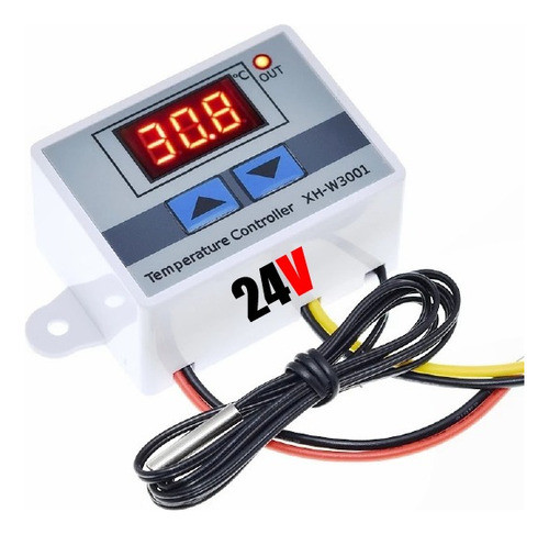 Termostato W3001 24v - Controlador De Temperatura W3001 24v 0