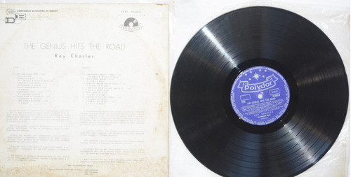 Ray Charles Genius Hit Road Lp Nacional Original Excelente 1