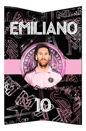 Piñata Cumpleaños Personalizada Inter Miami Messi 0