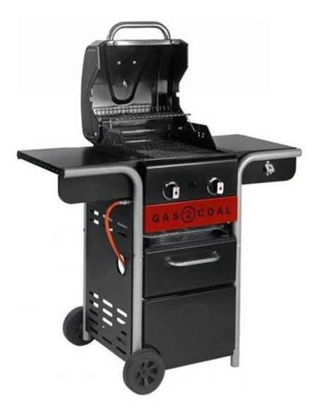 Barbacoa Chair Broil Híbrida Gas + Carbón Hornalla Lateral 0