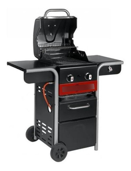 Barbacoa Chair Broil Híbrida Gas + Carbón Hornalla Lateral 0