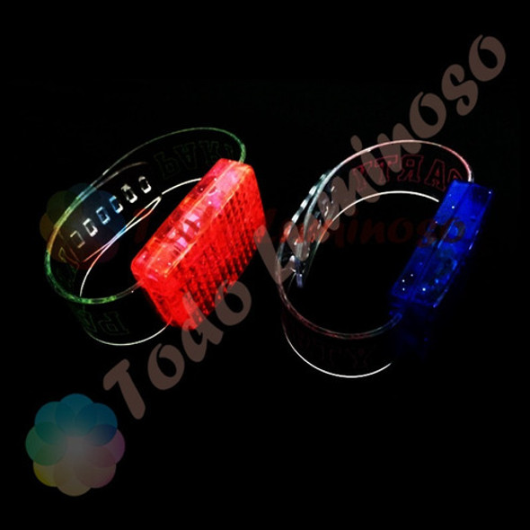 15 Pulseras Luminosas Audioritmicas Se Encienden Con Música 1