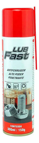 Kit Antiferrugem Desingripante Lubfast 300ml 5 Unidades 0