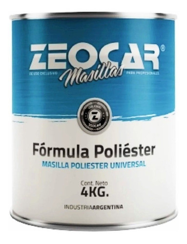 Zeocar  Poliester - 4kg- Plastica Auto 1