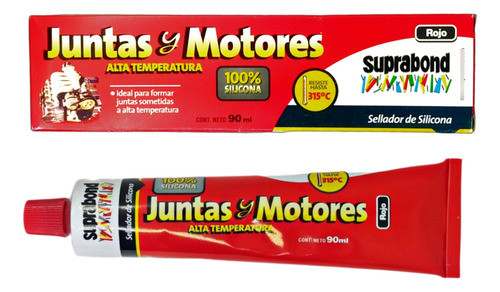 Sellador D Juntas Y Motores Alta Temperatura Suprabond Cuota 0