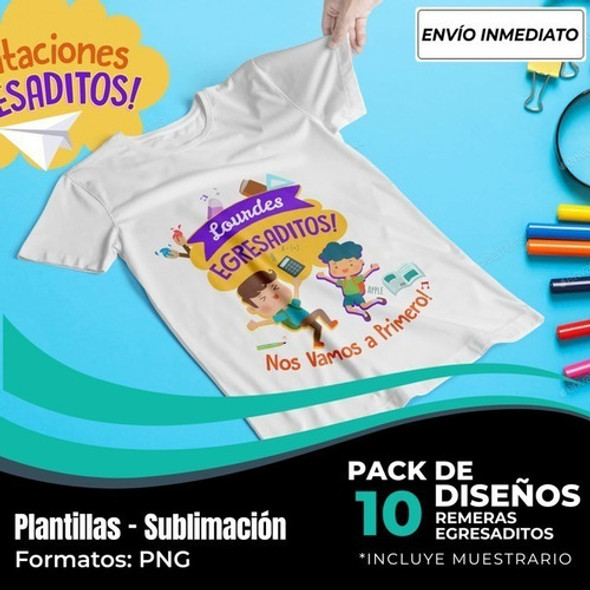 Diseños Para Remeras Egresaditos Egresados Sublimación M4 1