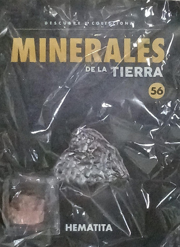 Fascículo + Minerales De La Tierra, N 56. Hematita. 0