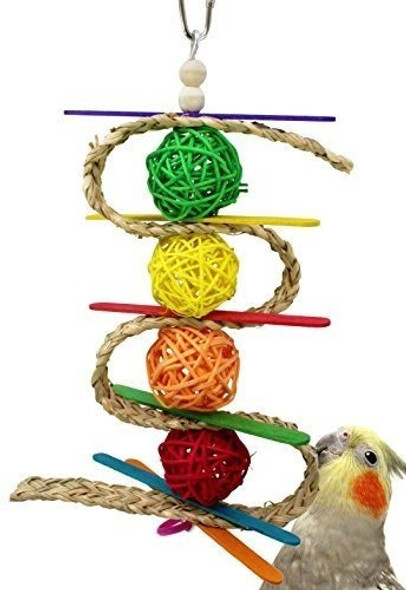 Bonka Bird Toys 00156 Chewballishous Bird Toy Loro Jaula Jug 0