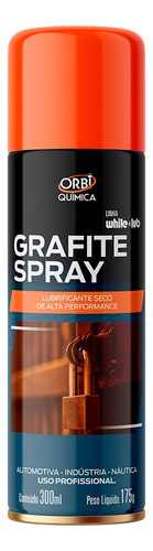 Lubrificante A Seco De Alta Performance Grafite Spray 300ml 0