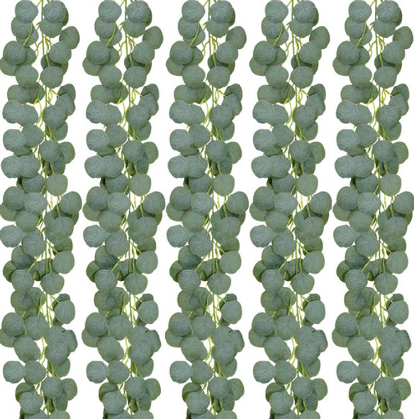 5 Guirnaldas De Hojas De Eucalipto Artificiales 0 5 Guirnaldas De Hojas De Eucalipto Artificiales 0