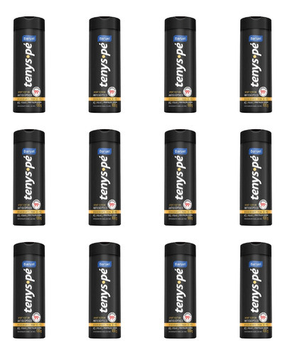 Talco Pes Tenys Pe Baruel Po 100g Sport Edition-kit C/12un 0