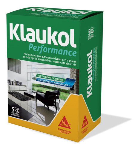 Pastina Klaukol Alta Performance Porcelanato Terracota 5 Kg 0