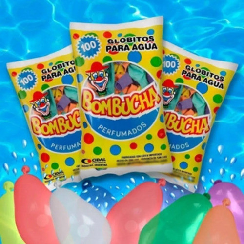 Bombucha Bombitas Globos De Agua Perfumados X 500 1
